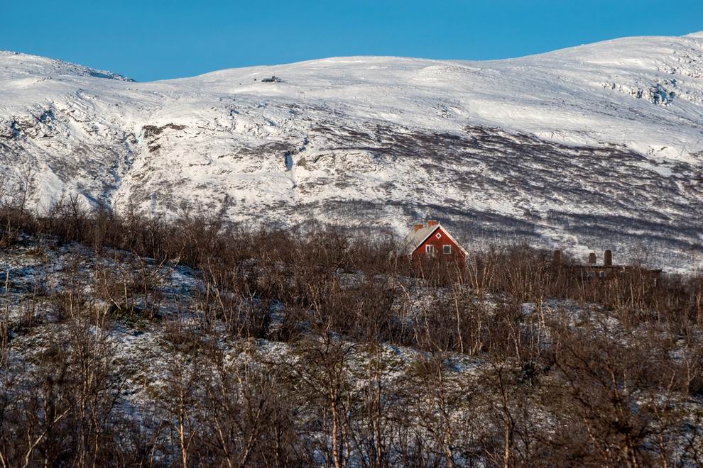 Abisko nemzeti park svédország