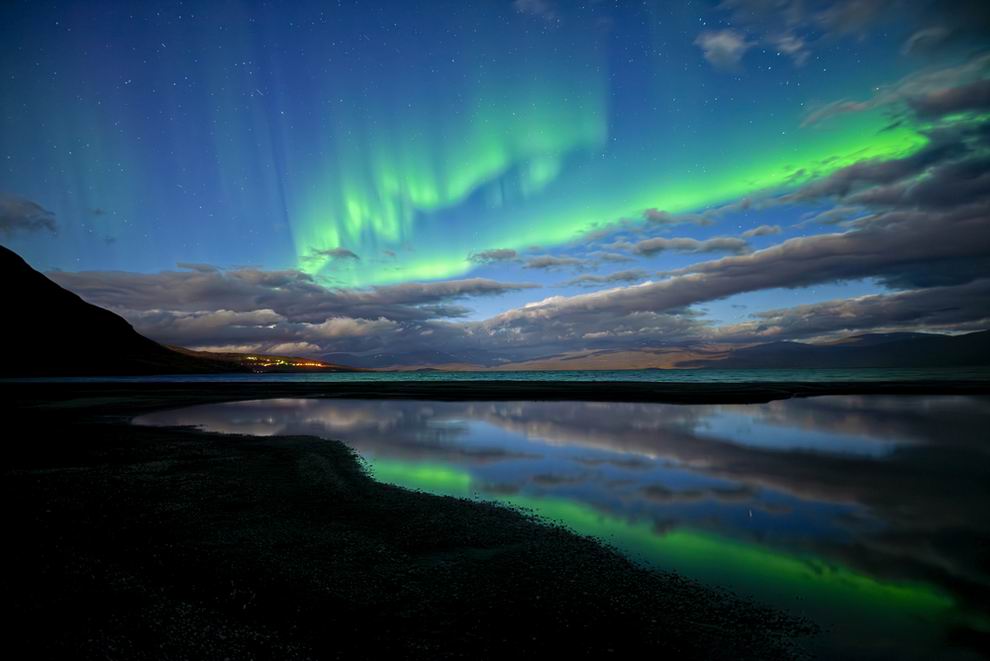 abisko nemzeti park északi fény