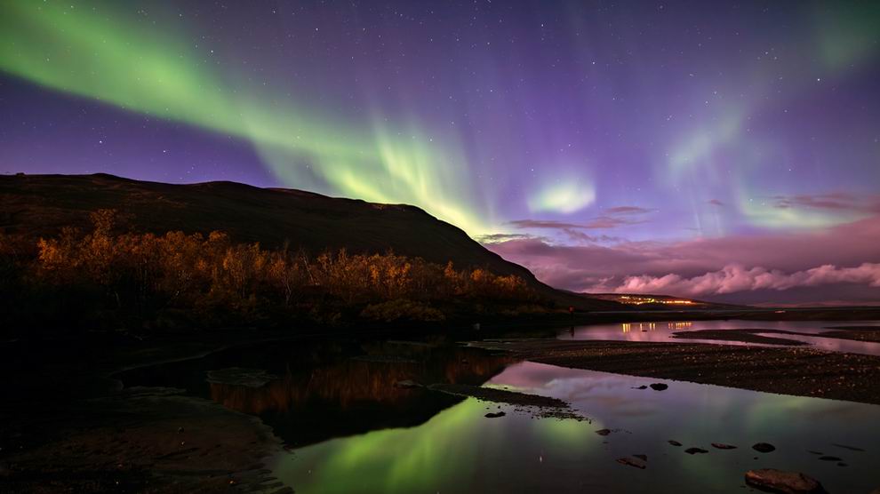 abisko nemzeti park sarki fény